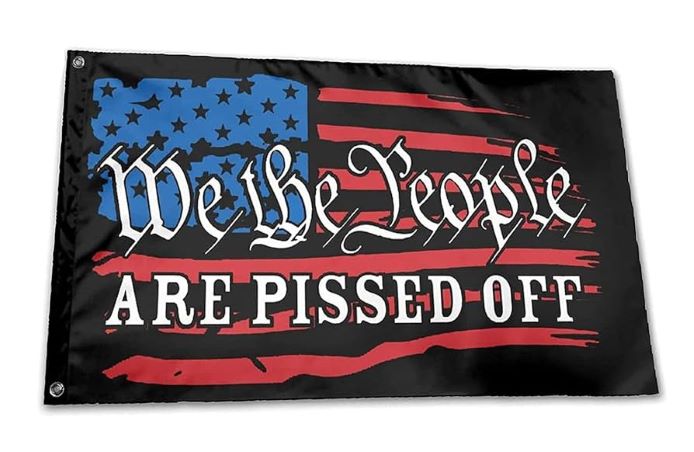 We the people are pissed off